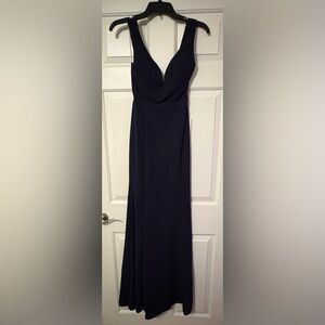 Sophisticated Navy Maxi Dress